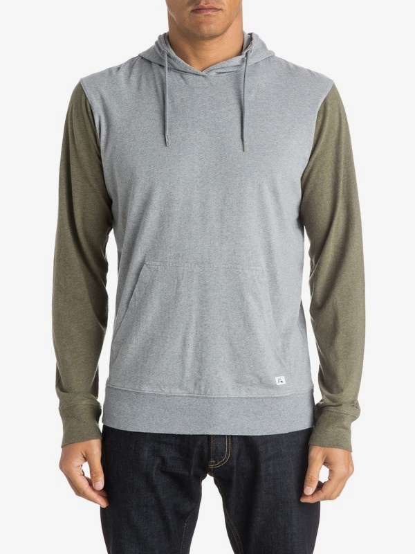 quiksilver, Baysic - Hoodie, MEDIUM GREY HEATHER (kpvh) 0 Baysic - Hoodie EQYKT03352 Quiksilver