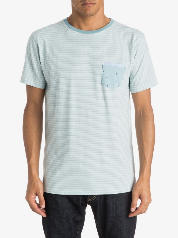 quiksilver, Basque Bay Pocket T-Shirt, SNOW WHITE (wbk0) 0 Basque Bay Pocket T-Shirt EQYKT03357 Quiksilver