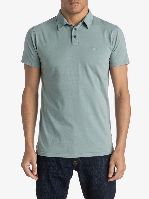 quiksilver, Everyday Sun Cruise Polo Shirt, CHINOIS GREEN (gkb0) 0 Everyday Sun Cruise Polo Shirt EQYKT03446 Quiksilver