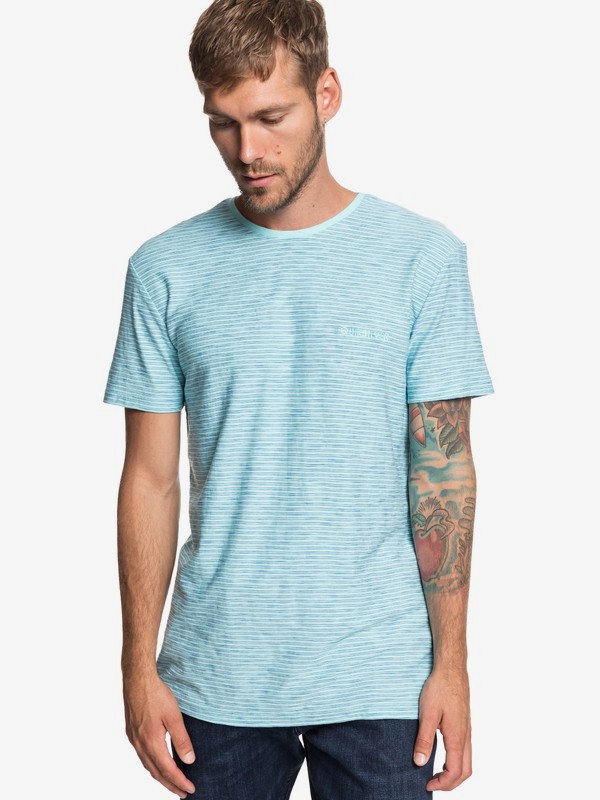 quiksilver, Ken Tin - T-Shirt for Men, AQUA SPLASH KENTIN (bzg3) 0 Ken Tin - T-Shirt for Men Blue EQYKT03687 Quiksilver