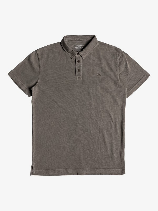 quiksilver, Everyday Sun Cruise Short Sleeve Polo Shirt, FALCON (szg0) 0 Everyday Sun Cruise Short Sleeve Polo Shirt Grey EQYKT03784 Quiksilver