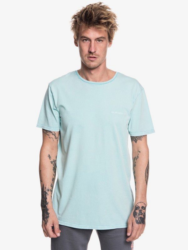 quiksilver, Acid Sun Tee, AQUATIC (bfm0) 0 Acid Sun Tee Blue EQYKT03786 Quiksilver
