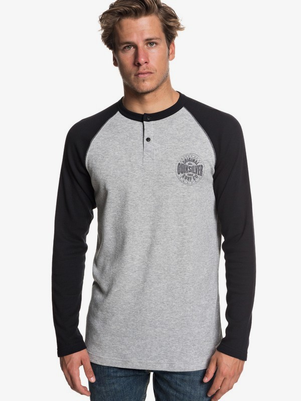 quiksilver, Kurama North Long Sleeve Thermal Top, BLACK (kvj0) 0 Kurama North Long Sleeve Thermal Top EQYKT03806 Quiksilver