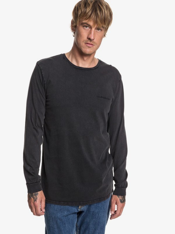 quiksilver, Og Acid Long Sleeve Tee, TARMAC (kta0) 0 Og Acid Long Sleeve Tee Black EQYKT03812 Quiksilver