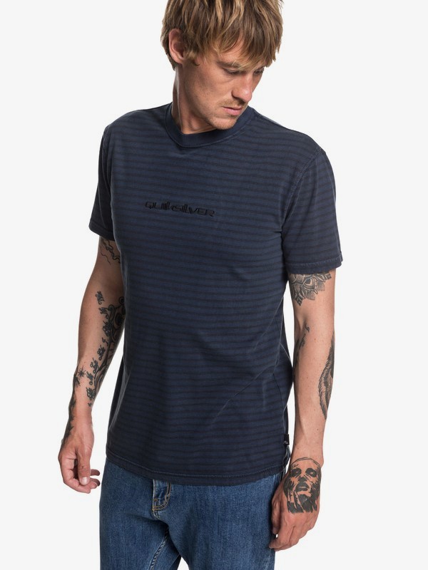 quiksilver, Acid Stripes Tee, TARMAC ACID STRIPES (kta3) 0 Acid Stripes Tee Black EQYKT03824 Quiksilver