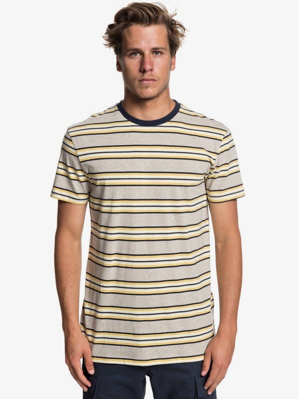 quiksilver, Bim Slaka Bim - Camiseta para Hombre, STORMY SEA BIM SLAKA BIM (blh3) 0 Bim Slaka Bim - Camiseta para Hombre Azul EQYKT03842 Quiksilver