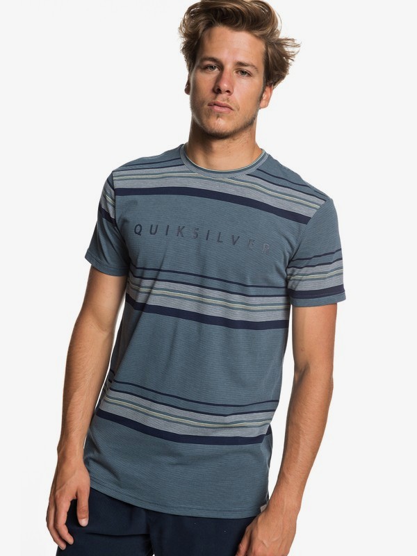 quiksilver, Circus Of Power - UPF 30 T-Shirt for Men, MEDIEVAL BLUE CIRCUS (bte3) 0 Circus Of Power - UPF 30 T-Shirt for Men Blue EQYKT03852 Quiksilver