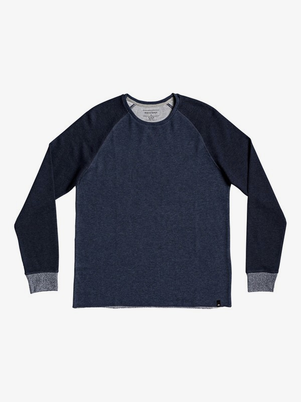 quiksilver, Hakone Summer - Sweatshirt for Men, NAVY BLAZER HEATHER (byjh) 0 Hakone Summer - Sweatshirt for Men Blue EQYKT03865 Quiksilver