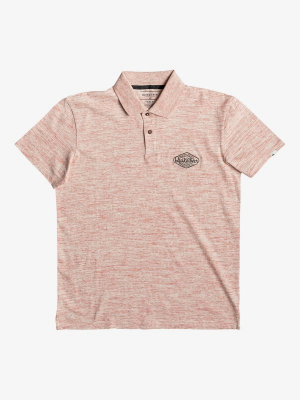 quiksilver, Kalbarri Short Sleeve Polo Shirt, ORANGE RUST (nnc0) 0 Kalbarri Short Sleeve Polo Shirt Orange EQYKT03874 Quiksilver