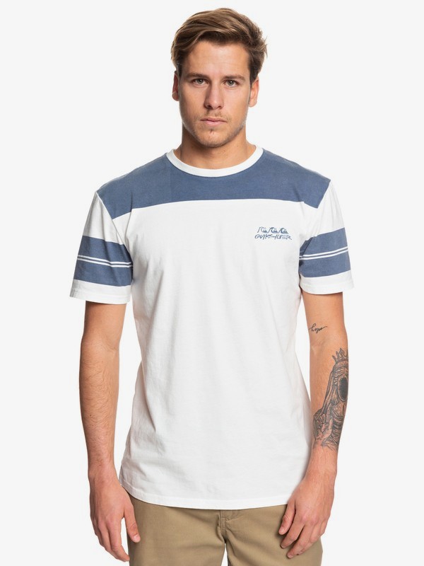 quiksilver, Wodonga Konga Tee, SNOW WHITE (wbk0) 0 Wodonga Konga Tee White EQYKT03881 Quiksilver