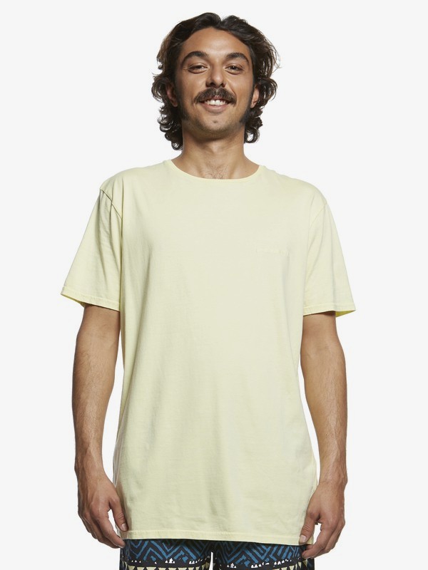 quiksilver, Originals Acid Sun Tee, YELLOW IRIS (yzj0) 0 Originals Acid Sun Tee Yellow EQYKT03902 Quiksilver