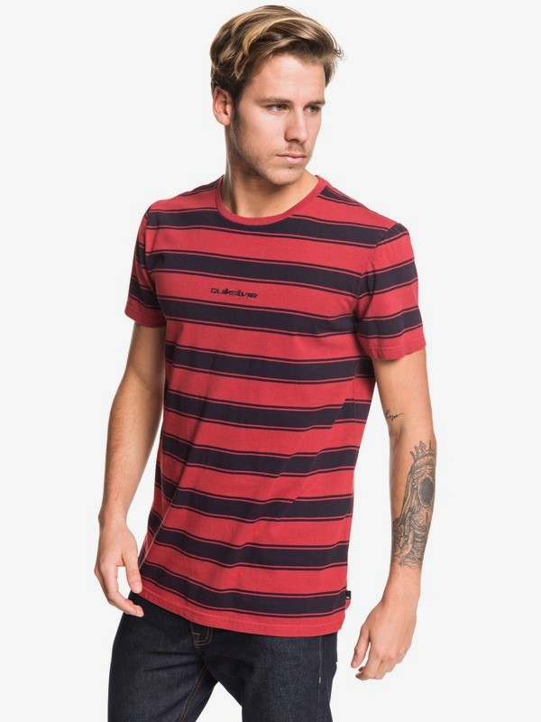quiksilver, Maxed Out Tee, GARNET (rqk0) 0 Maxed Out Tee Red EQYKT03919 Quiksilver
