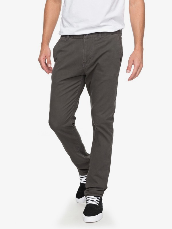 quiksilver, Брюки-чинос Krandy, RAVEN (ksq0) 0 Брюки-чинос Krandy Черный EQYNP03108 Quiksilver