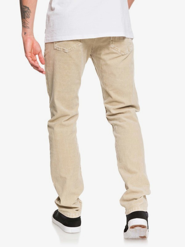 Kracker Straight Fit Corduroy Pants EQYNP03129 Quiksilver Kracker Straight Fit Corduroy Pants EQYNP03129 Quiksilver