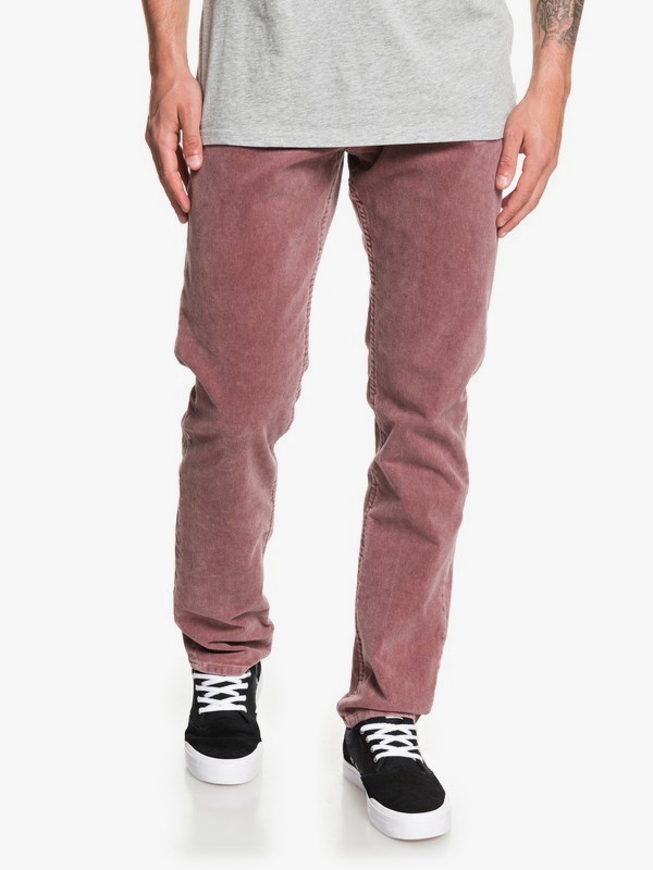 quiksilver, Kracker Straight Fit Corduroy Pants, ANDORA (rsd0) 0 Kracker Straight Fit Corduroy Pants Red EQYNP03129 Quiksilver