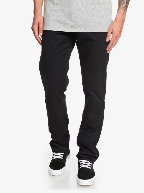 quiksilver, New Everyday Union Chinos, BLACK (kvj0) 0 New Everyday Union Chinos Black EQYNP03135 Quiksilver