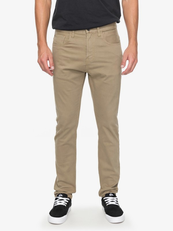 quiksilver, Штаны Dawn To Dust, ELMWOOD (tmp0) 0 Штаны Dawn To Dust Бежевый EQYNP03140 Quiksilver