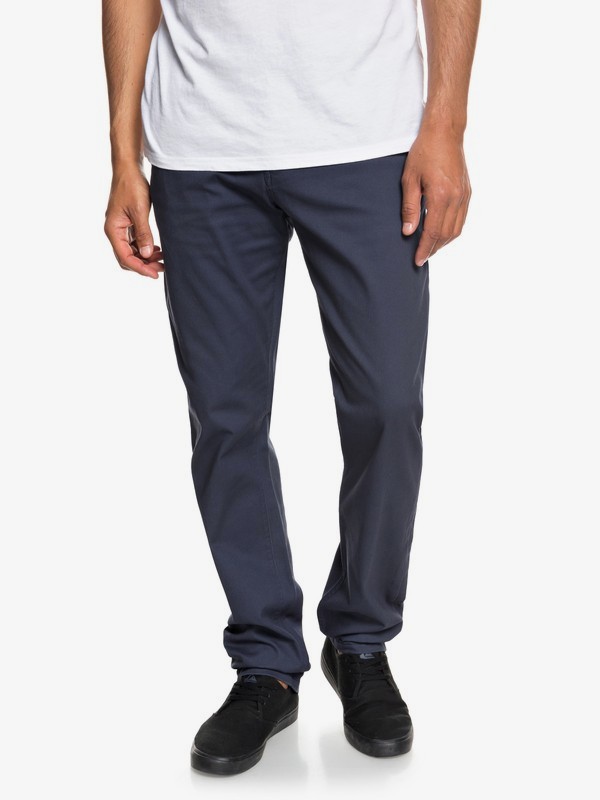 quiksilver, Krandy - Pantalon chino pour Homme, BLUE NIGHTS (btk0) 0 Krandy - Pantalon chino pour Homme Bleu EQYNP03150 Quiksilver