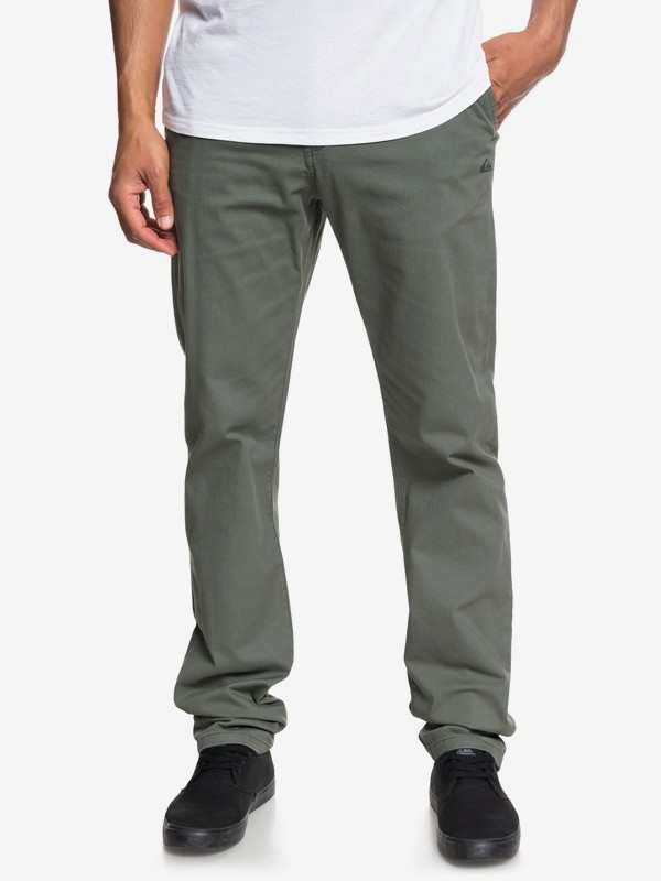 quiksilver, Krandy - Chinos for Men, THYME (cqy0) 0 Krandy - Chinos for Men Brown EQYNP03150 Quiksilver