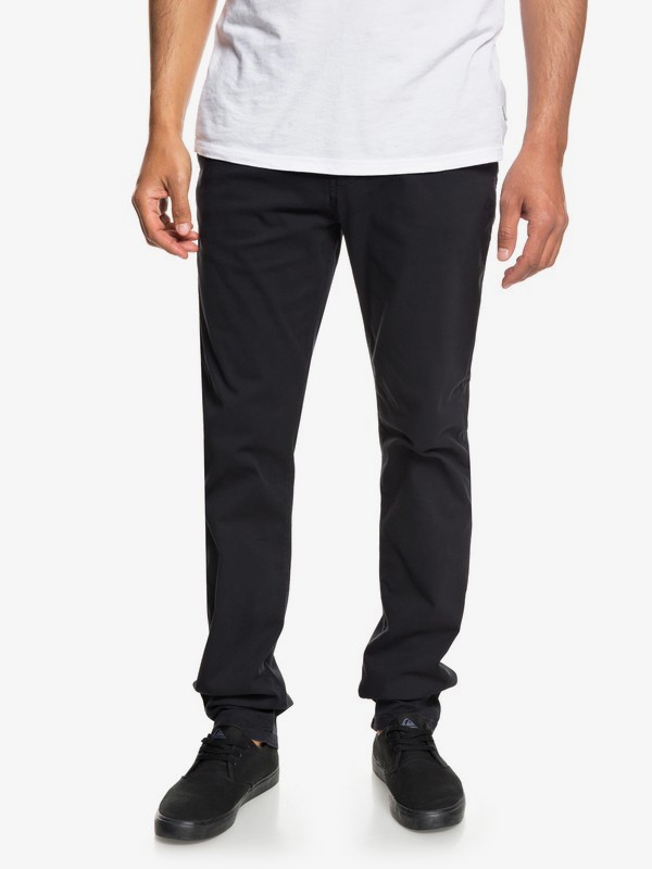 quiksilver, Krandy - Chinos for Men, BLACK (kvj0) 0 Krandy - Chinos for Men Black EQYNP03150 Quiksilver