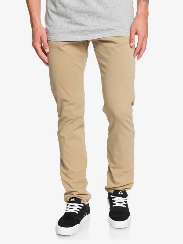 quiksilver, Прямые джинсы Krandy, PLAGE (ckk0) 0 Прямые джинсы Krandy Коричневый EQYNP03168 Quiksilver