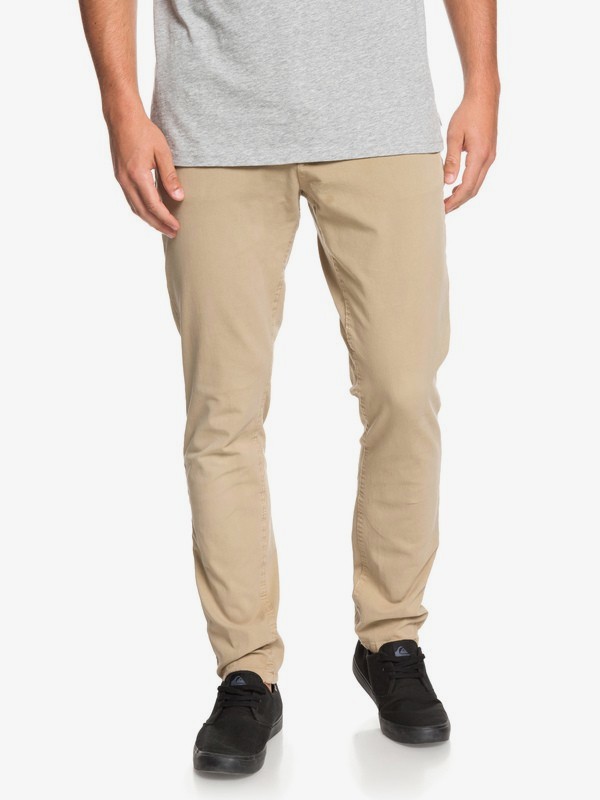 quiksilver, Krandy - Chinos mit Slim Fit für Männer, PLAGE (ckk0) 0 Krandy - Chinos mit Slim Fit für Männer Braun EQYNP03169 Quiksilver