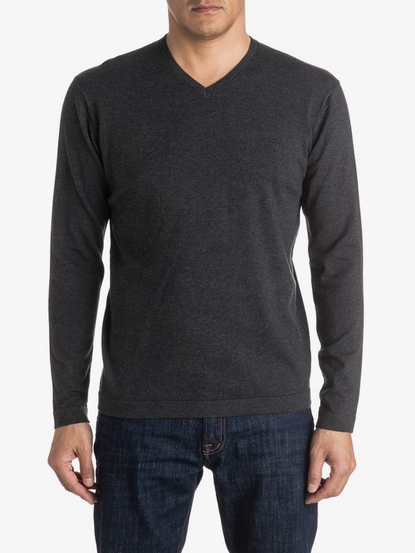 Everyday Kelvin - V-Neck Sweatshirt for Men EQYSW03141 0 Everyday Kelvin V-Neck Sweatshirt EQYSW03141 Quiksilver