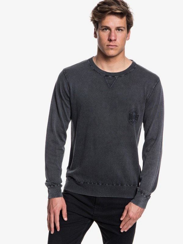 quiksilver, Miyako Reef - Jersey para Hombre, BLACK (kvj0) 0 Miyako Reef - Jersey para Hombre Negro EQYSW03221 Quiksilver