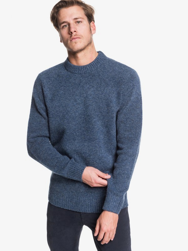 quiksilver, Arumpo Mungo - Jumper, MOONLIT OCEAN HEATHER (bykh) 0 Arumpo Mungo - Jumper Blue EQYSW03242 Quiksilver