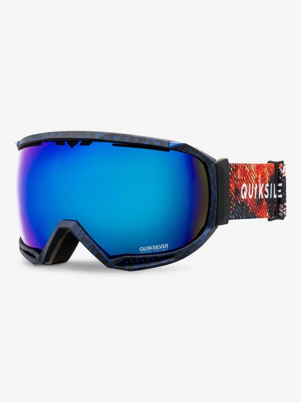 quiksilver, Hubble - Máscara de snowboard/esquí, MARINE IGUANA REAL (nms9) 0 Hubble - Máscara de snowboard/esquí Naranja EQYTG03030 Quiksilver