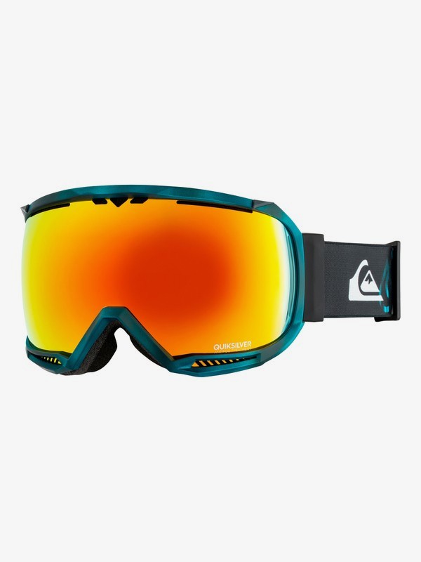 quiksilver, Hubble TR Snowboard/Ski Goggles, DAPHNE BLUE_STELLAR (bqc4) 0 Hubble TR Snowboard/Ski Goggles Blue EQYTG03051 Quiksilver