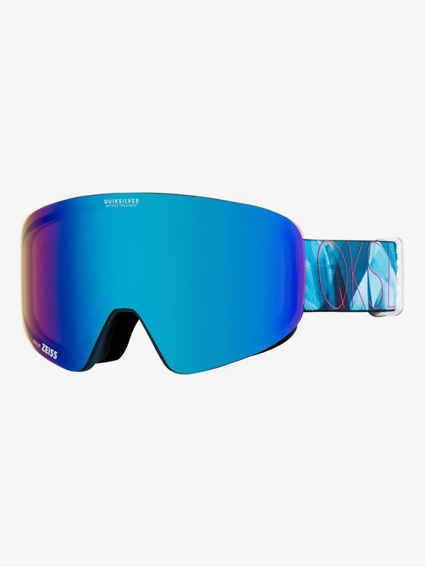 quiksilver, QS RC - Máscara para esquí/snowboard para Hombre, DAPHNE BLUE (bqc0) 0 QS RC - Máscara para esquí/snowboard para Hombre Azul EQYTG03053 Quiksilver