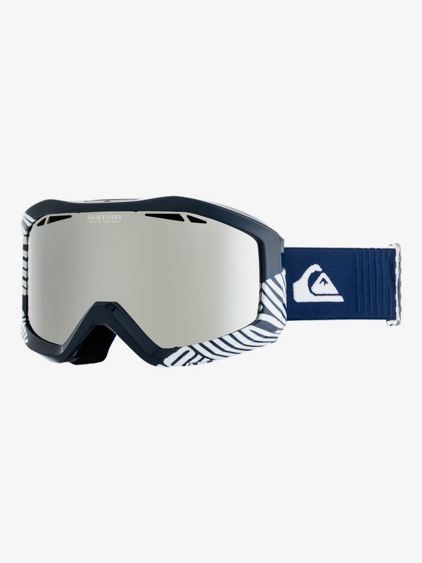 quiksilver, Сноубордическая маска Fenom Mirror, DRESS BLUES (btk0) 0 Сноубордическая маска Fenom Mirror Синий EQYTG03061 Quiksilver