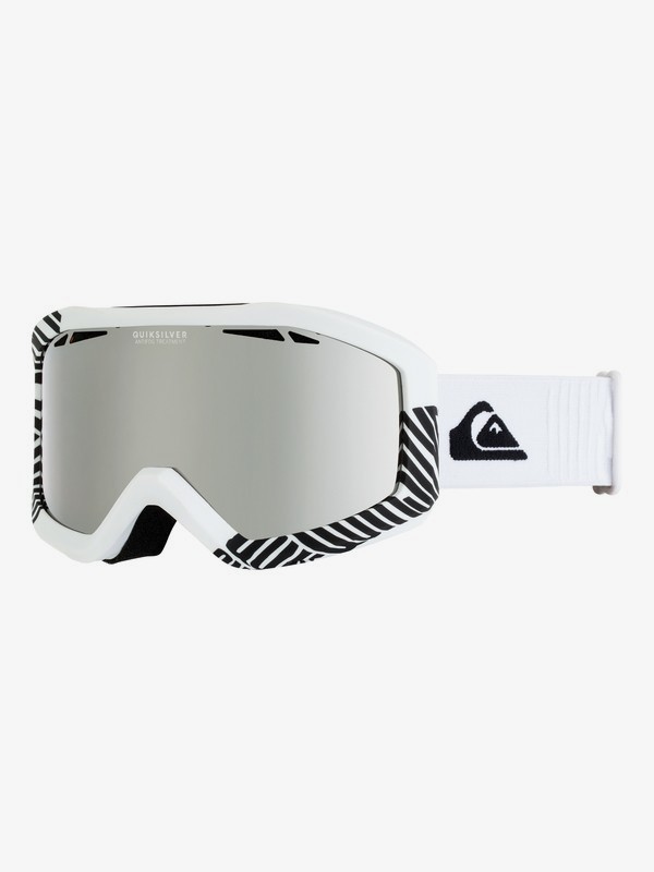 quiksilver, Fenom Mirror - Ski/snowboard bril voor Heren, SNOW WHITE (wbk0) 0 Fenom Mirror - Ski/snowboard bril voor Heren White EQYTG03061 Quiksilver