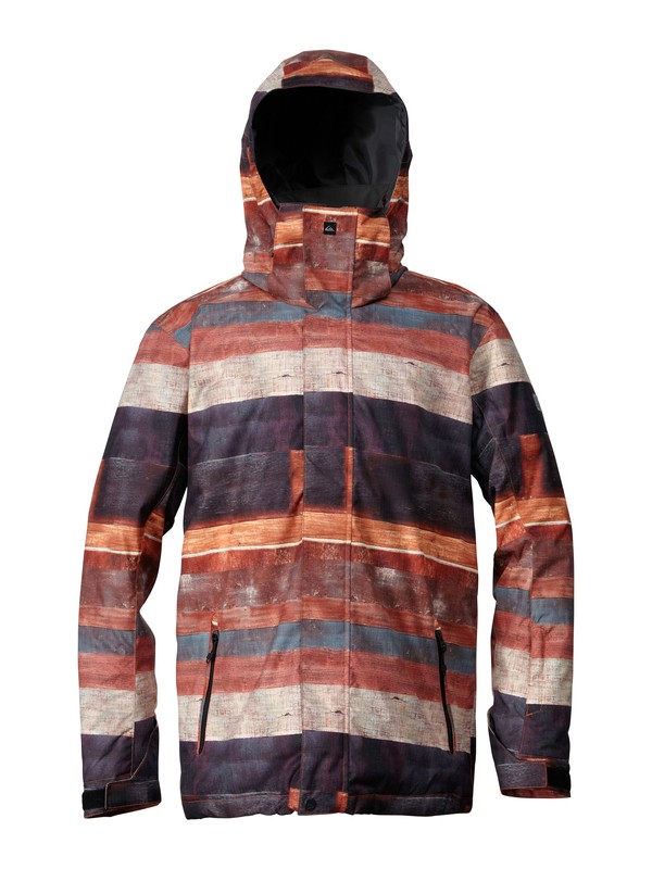 quiksilver, MISSION WOOD WORLD INS JACKET, WOOD WORLD (cnh2) 0 MISSION WOOD WORLD INS JACKET EQYTJ00040 Quiksilver