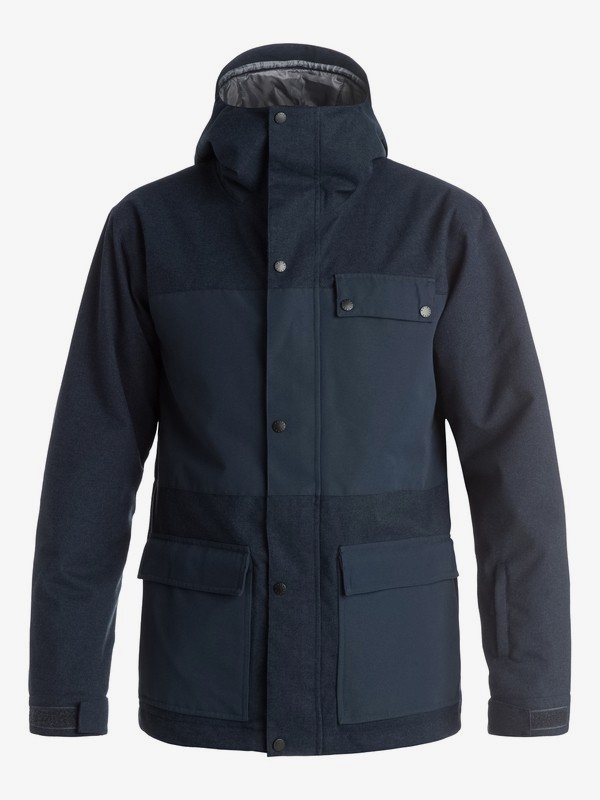 quiksilver, Honest - Snow Jacket, NAVY BLAZER (byj0) 0 Honest - Snow Jacket EQYTJ03058 Quiksilver
