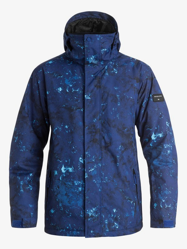 quiksilver, Mission Printed - Snow Jacket, HANDPAINTED (byb6) 0 Mission Printed - Snow Jacket EQYTJ03069 Quiksilver