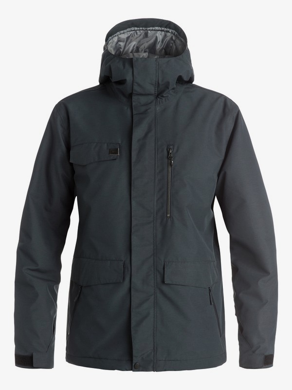 quiksilver, Raft - Snow Jacket, BLACK (kvj0) 0 Raft - Snow Jacket EQYTJ03070 Quiksilver