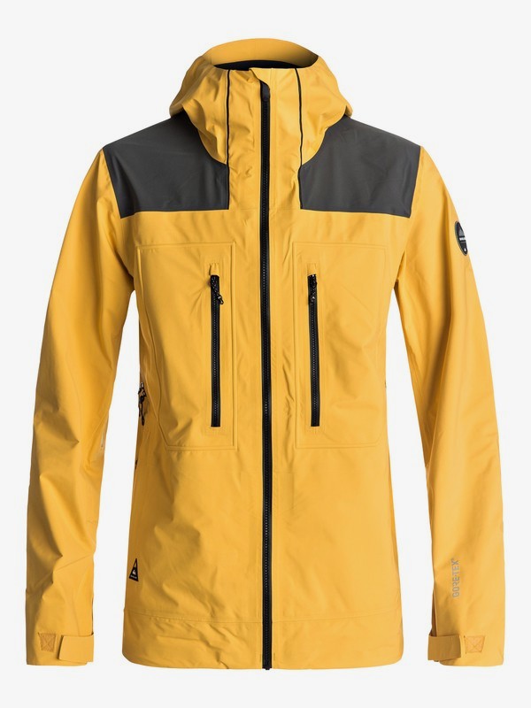 quiksilver, Mamatus 3L GORE-TEX® - Snow Jacke für Männer, SOLAR POWER (yze0) 0 Mamatus 3L GORE-TEX® - Snow Jacke für Männer Gelb EQYTJ03112 Quiksilver