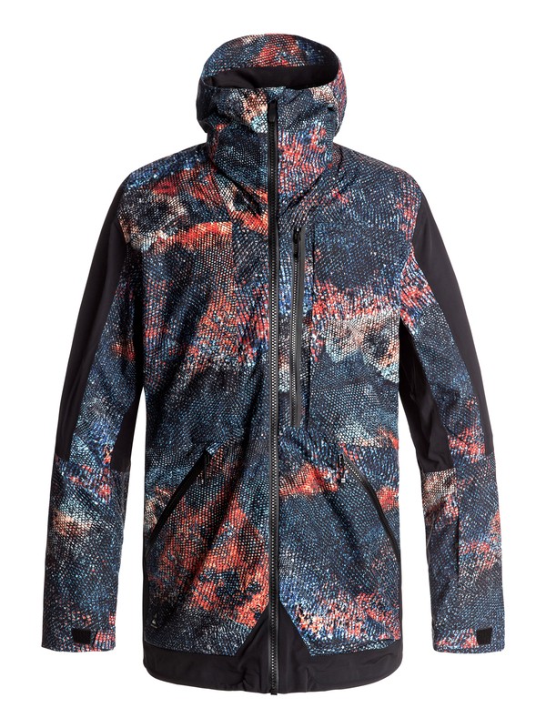 quiksilver, TR Stretch Snow Jacket, MARINE IGUANA REAL (nms9) 0 TR Stretch Snow Jacket Orange EQYTJ03114 Quiksilver