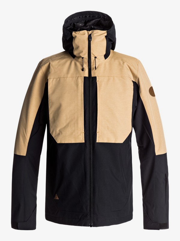 quiksilver, TR Ambition - Chaqueta Para Nieve para Hombre, BLACK (kvj0) 0 TR Ambition - Chaqueta Para Nieve para Hombre EQYTJ03121 Quiksilver