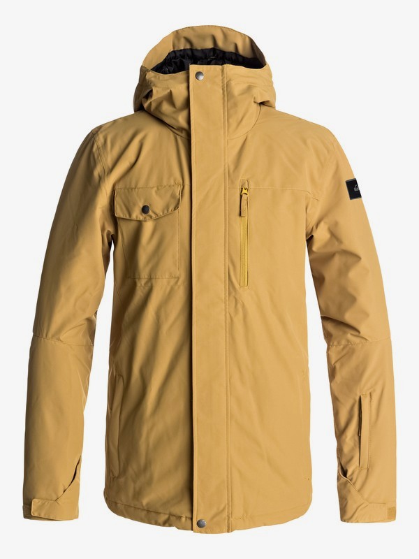 quiksilver, Mission - Veste de snow pour Homme, MUSTARD GOLD (ylm0) 0 Mission - Veste de snow pour Homme Jaune EQYTJ03129 Quiksilver
