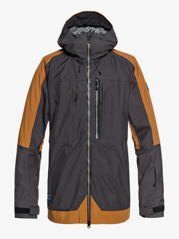 quiksilver, TR Stretch - Veste de snow pour Homme, GOLDEN BROWN (cpd0) 0 TR Stretch - Veste de snow pour Homme Marron EQYTJ03172 Quiksilver