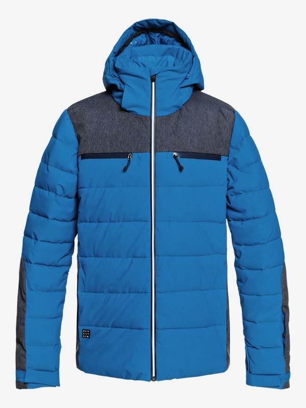 quiksilver, The Edge - Veste de snow matelassée pour Homme, DAPHNE BLUE (bqc0) 0 The Edge - Veste de snow matelassée pour Homme Bleu EQYTJ03174 Quiksilver