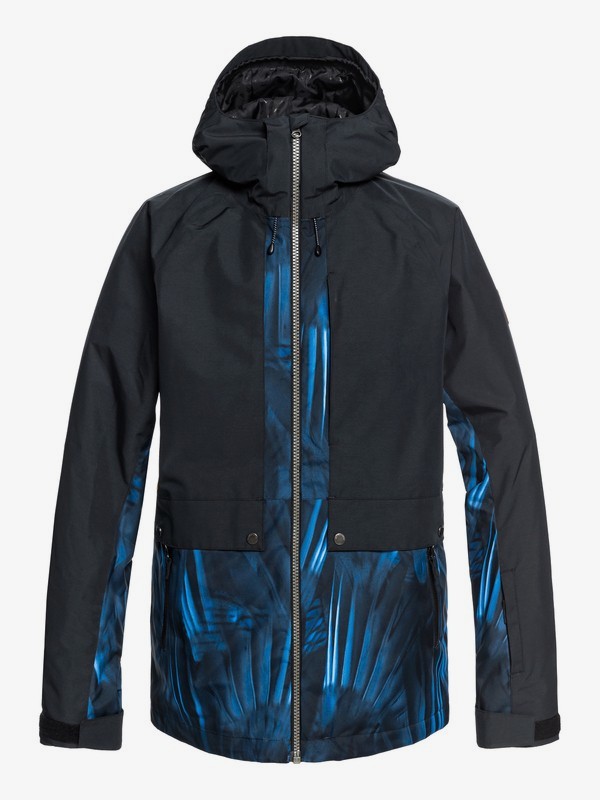 quiksilver, TR Ambition - Parka Snow Jacket for Men, DAPHNE BLUE_STELLAR (bqc4) 0 TR Ambition - Parka Snow Jacket for Men Blue EQYTJ03179 Quiksilver