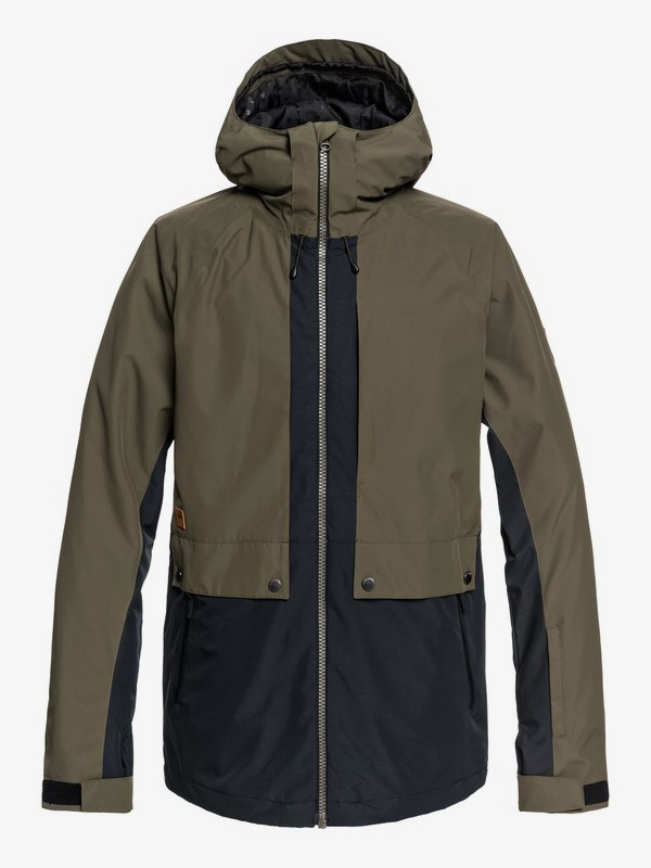 quiksilver, TR Ambition - Parka de snow pour Homme, GRAPE LEAF (cre0) 0 TR Ambition - Parka de snow pour Homme Marron EQYTJ03179 Quiksilver