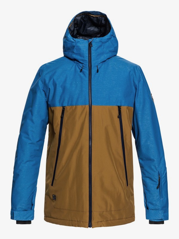 quiksilver, Sierra - Veste de snow pour Homme, GOLDEN BROWN (cpd0) 0 Sierra - Veste de snow pour Homme Marron EQYTJ03181 Quiksilver