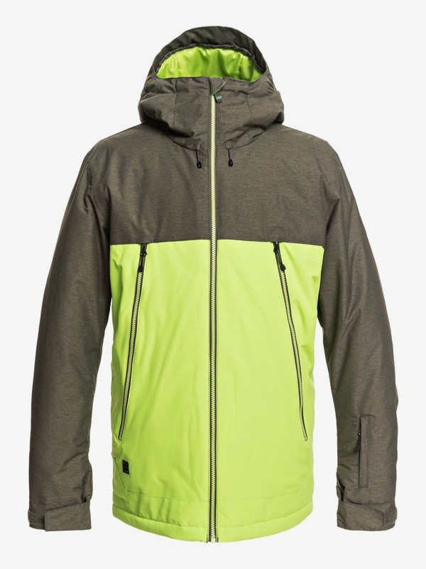 quiksilver, Sierra - Veste de snow pour Homme, LIME GREEN (gkc0) 0 Sierra - Veste de snow pour Homme Vert EQYTJ03181 Quiksilver