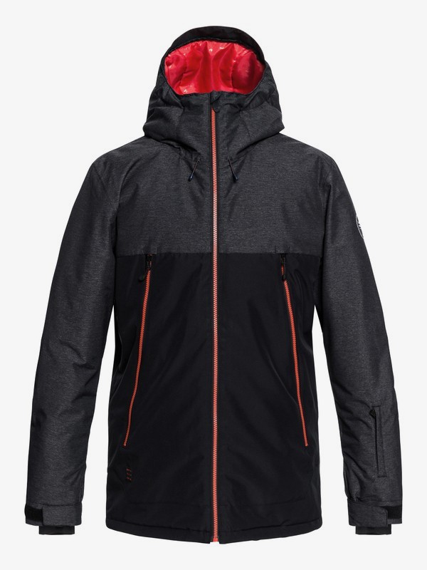 quiksilver, Sierra Snow Jacket, BLACK (kvj0) 0 Sierra Snow Jacket Black EQYTJ03181 Quiksilver