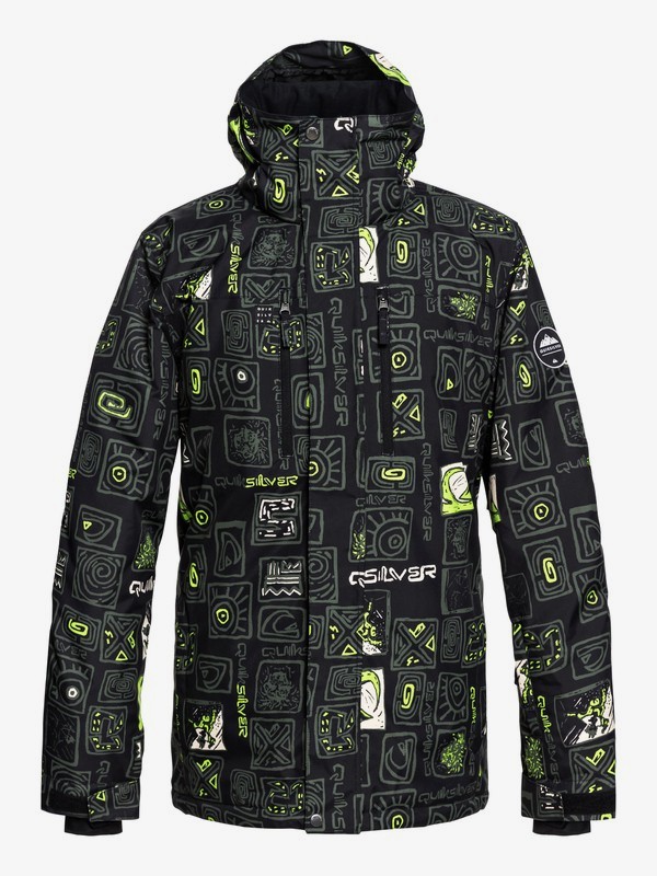 quiksilver, Mission - Snow Jacket for Men, GRAPE LEAF_KAWENA (cre1) 0 Mission - Snow Jacket for Men Brown EQYTJ03186 Quiksilver